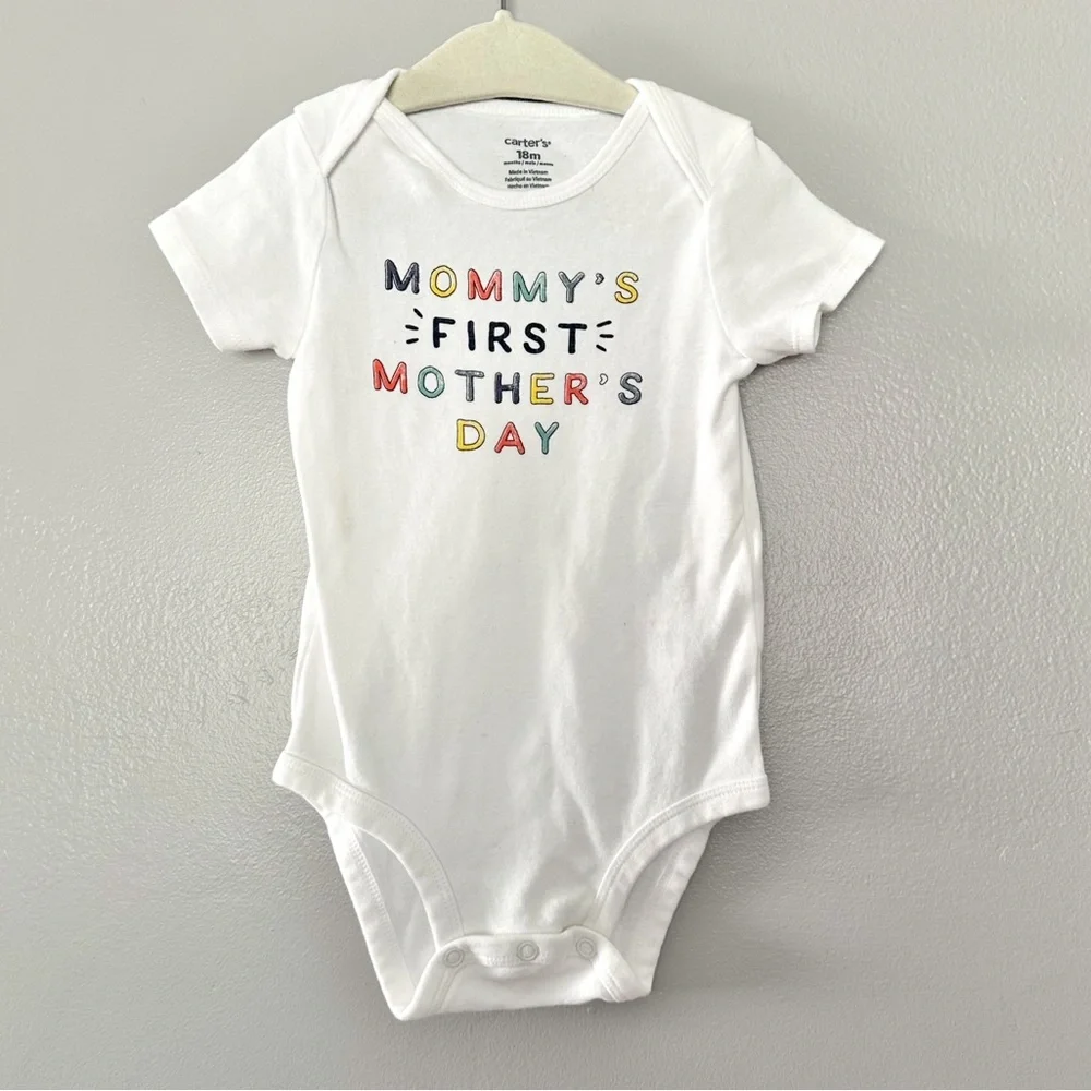 Carter's Mommy's First Mother's Day Bodysuit 18 months